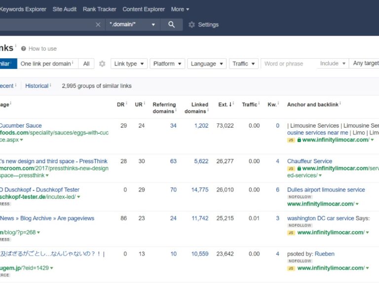 SEO portfolio sample 4