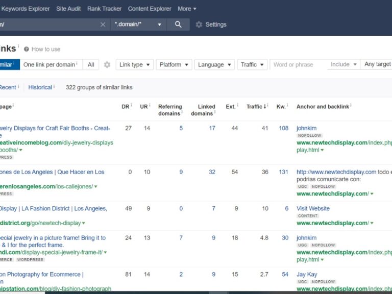 SEO portfolio sample 6