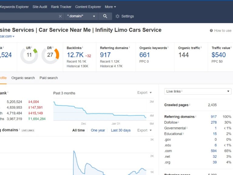 SEO portfolio sample 11