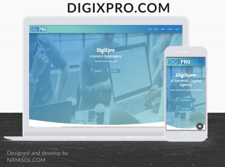 Digixpro website project