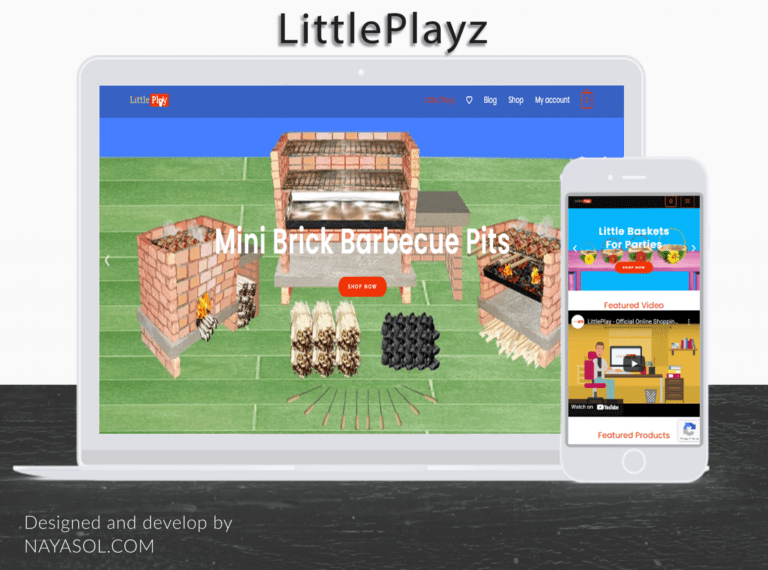Little Playz website project