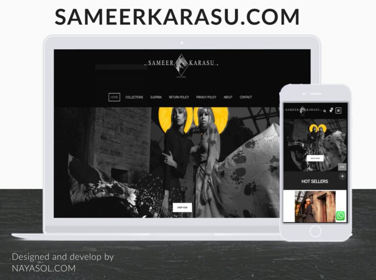 Sameer Karasu website project